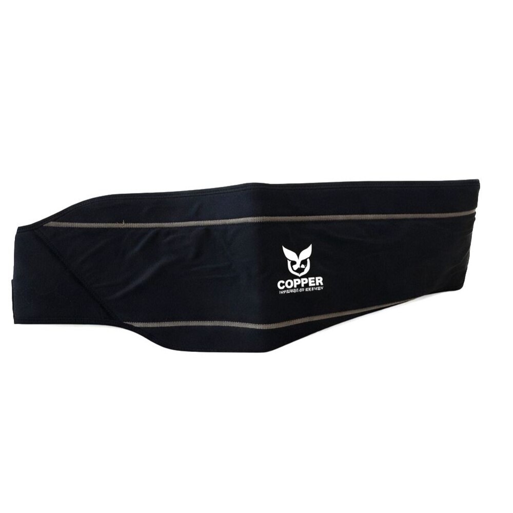 Copper Compression Back Brace Belt W36"-42" Black 88% Copper Nylon 12% Spandex